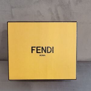 Fendi Yellow Jewelry Box
